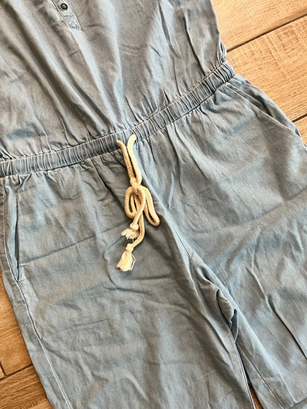 Womens Venus Denim Jumpsuit - M - Picture 3 of 7